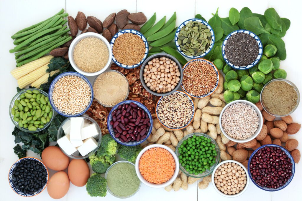 Plant-based proteins, such as edamame, tofu, quinoa and more are key for good nutrition when you're trying to conceive.